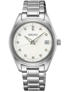 Seiko Classic SUR579P1 Zegarek Damski - z diamentami