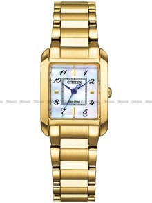 Citizen Square Eco-Drive EW5602-81D Zegarek Damski