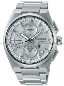Zegarek Męski Astron GPS Solar 5X Dual-Time Chronograph SSH159J1