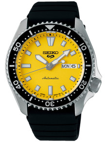 Zegarek Męski Seiko Automatic 5 Sports SKX Series Ki-Iro Yellow SRPL87K1