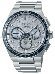 Zegarek Męski Seiko Astron Titanium SSH135J1 - dodatkowy pasek w zestawie