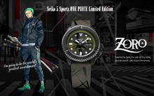 Zegarek Męski Seiko Automatic 5 Sports ONE PIECE "Zoro" SRPH67K1 - Limitowana Edycja